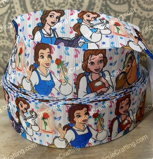 Disney Beauty and the Beast Grosgrain Ribbon