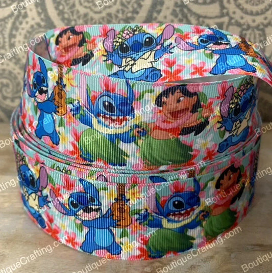 Disney Lilo and Stitch Grosgrain Ribbon