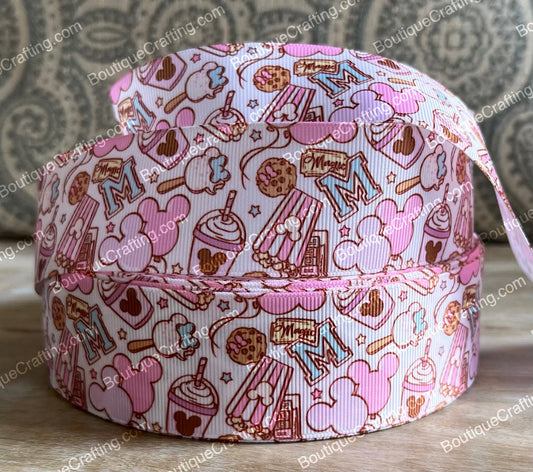 Disney Park Treats Grosgrain Ribbon